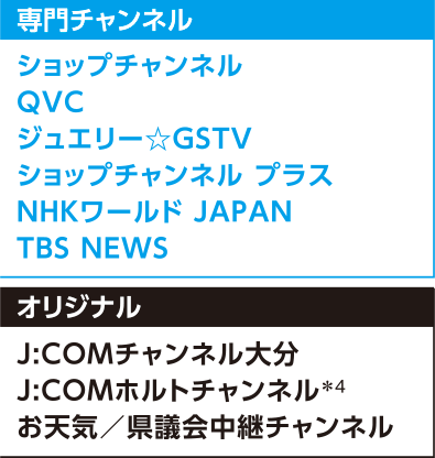 福岡民放3局・BS放送を楽しめるお手軽プラン！ お得セレクト＋PHONEコース
